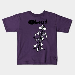 Oboist (Female) by Pollux Kids T-Shirt